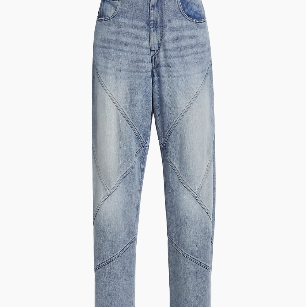 Isabel Marant Étoile Corsy Boyfriend Mid-Rise Jeans size 40